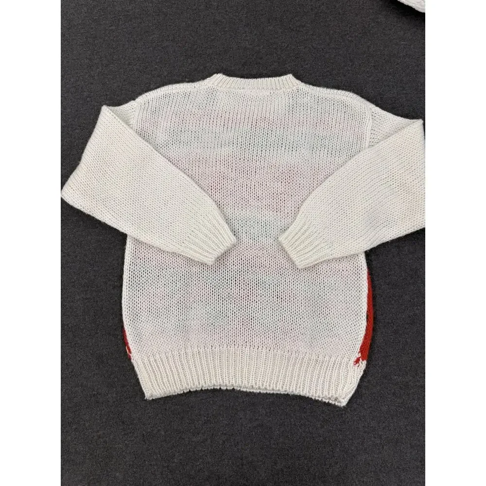 Nut Cracker Women’s Christmas Knit Pullover Sweater Crew Neck Size M/L